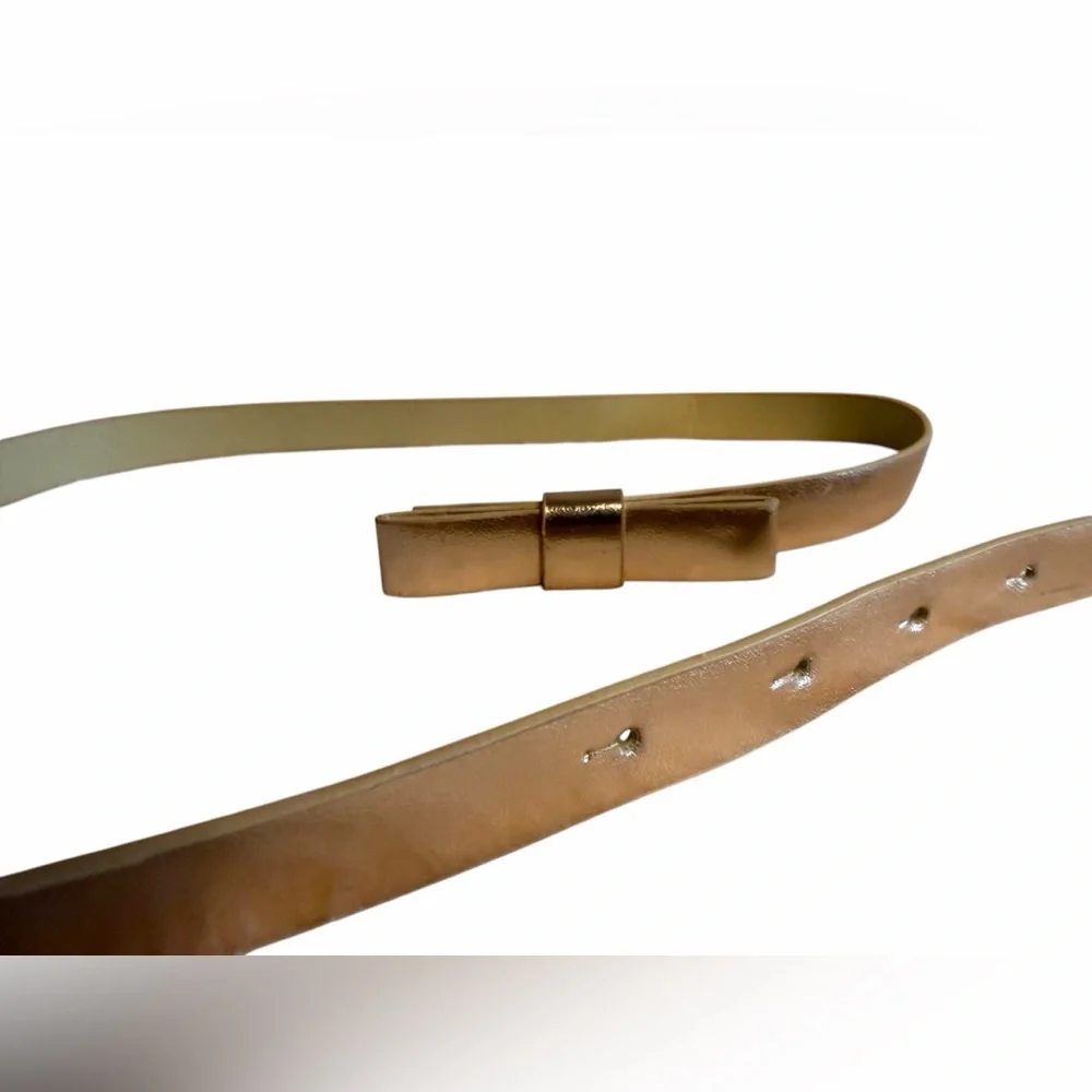 Children’s Rose Gold Bow Belt